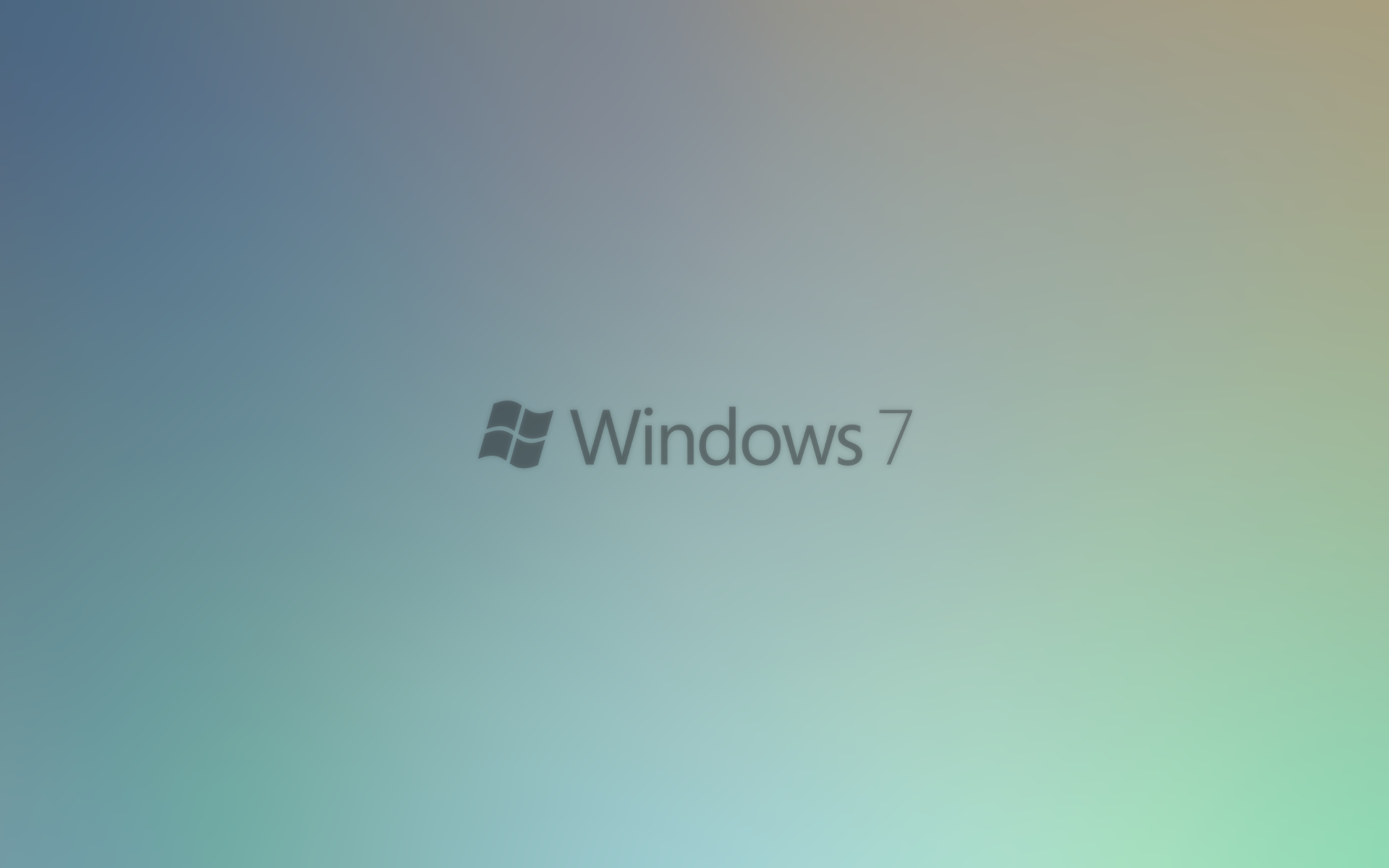 минималистичный, Windows 7, логотипы - обои на рабочий стол