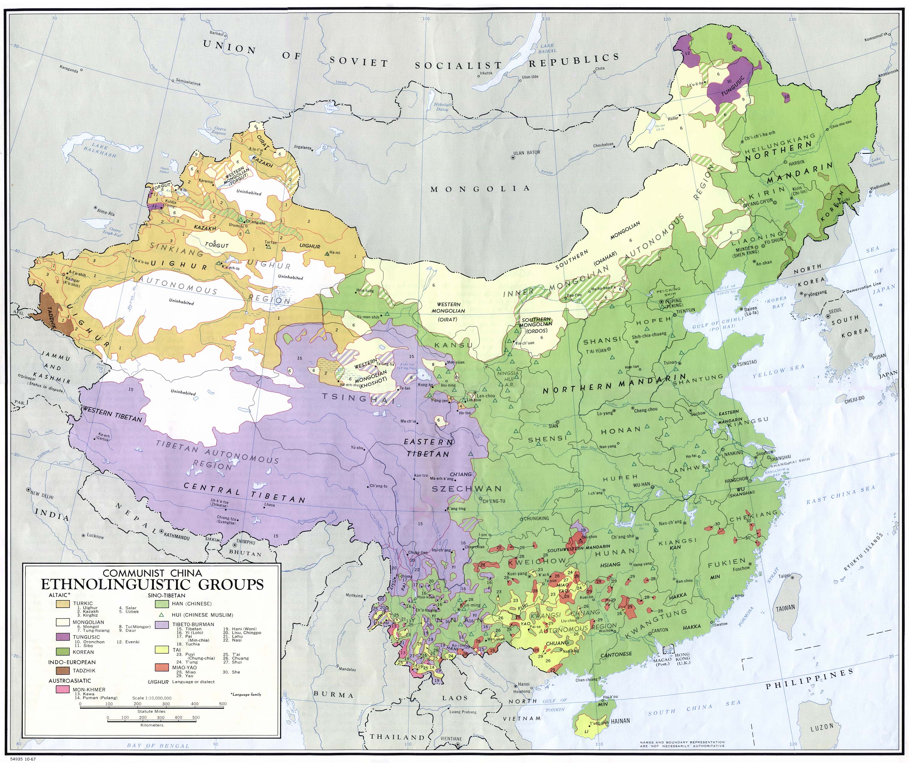 Китай, карты - обои на рабочий стол