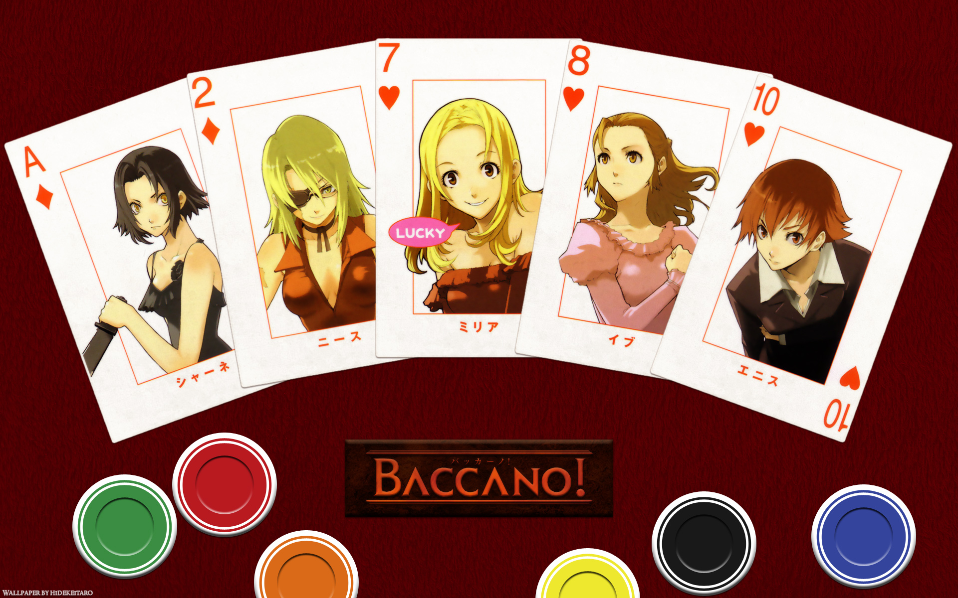 Baccano !, аниме - обои на рабочий стол