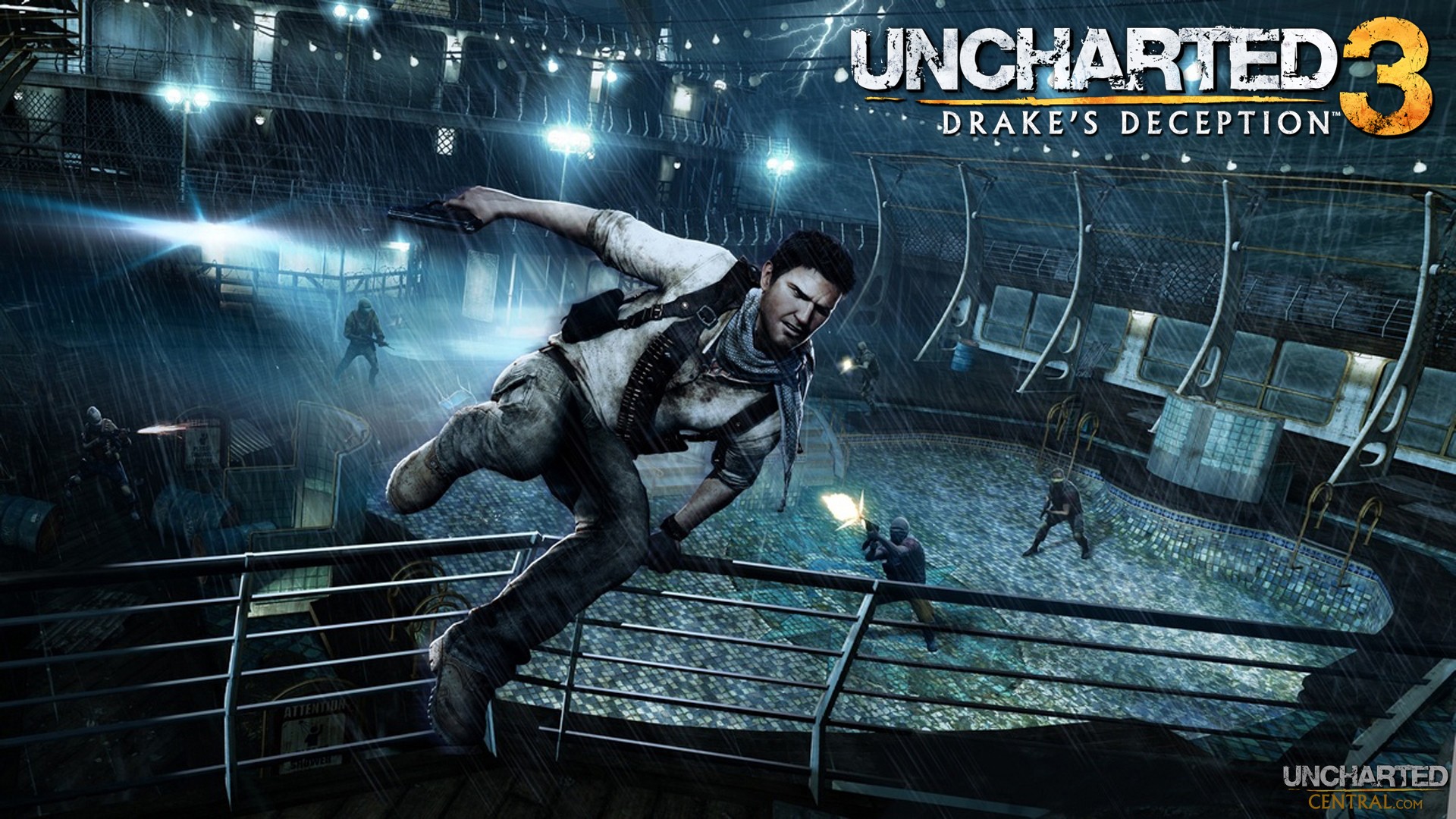 видеоигры, Uncharted, Натан Дрейк, Uncharted 3 - обои на рабочий стол