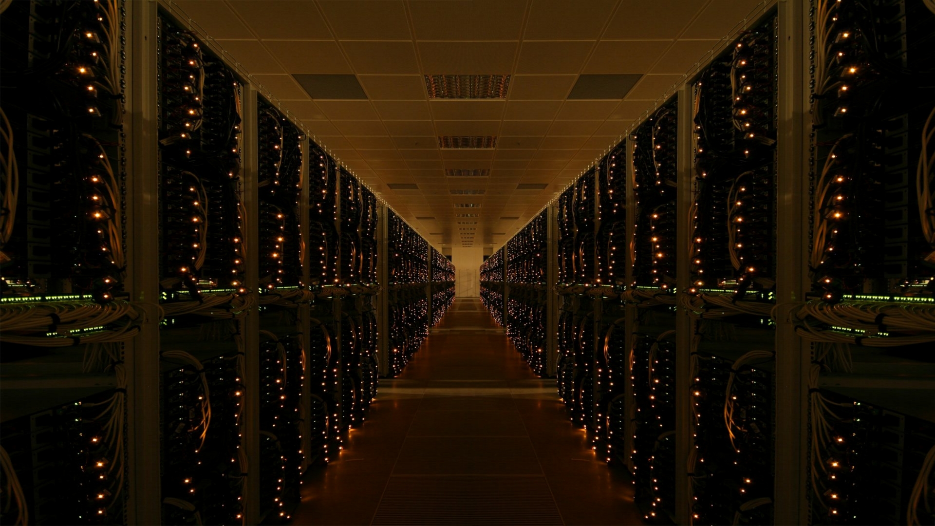 сервер, центр обработки данных - обои на рабочий стол