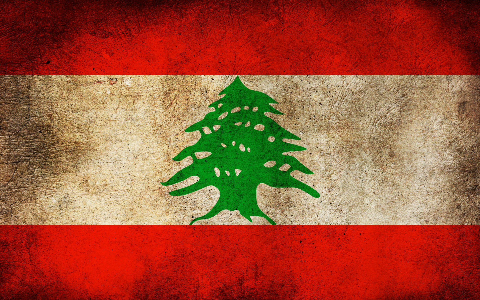 флаги, грязный, Ливан, Хезболла - обои на рабочий стол