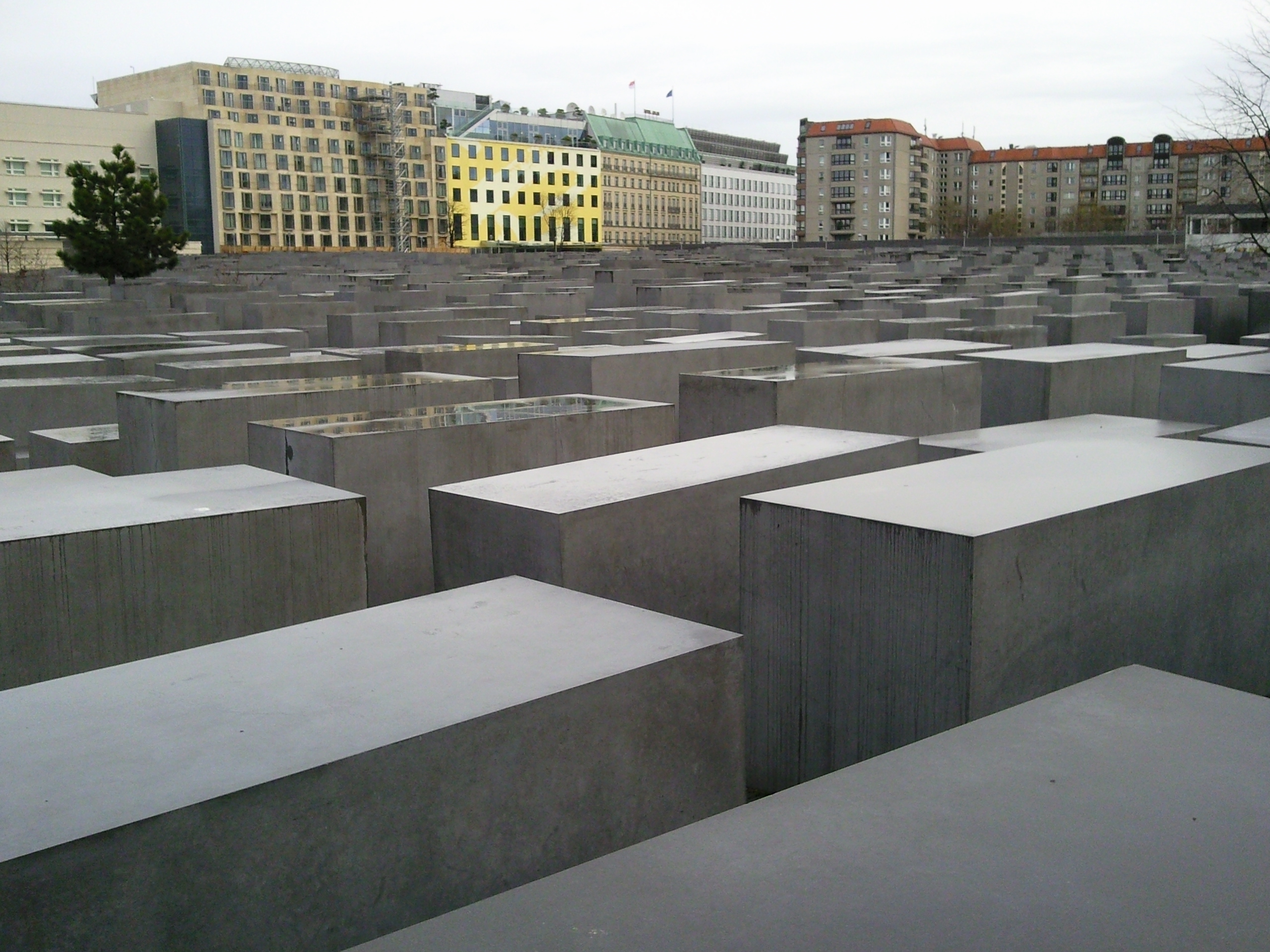 камни, прямоугольники, Холокост памятник Берлин - обои на рабочий стол