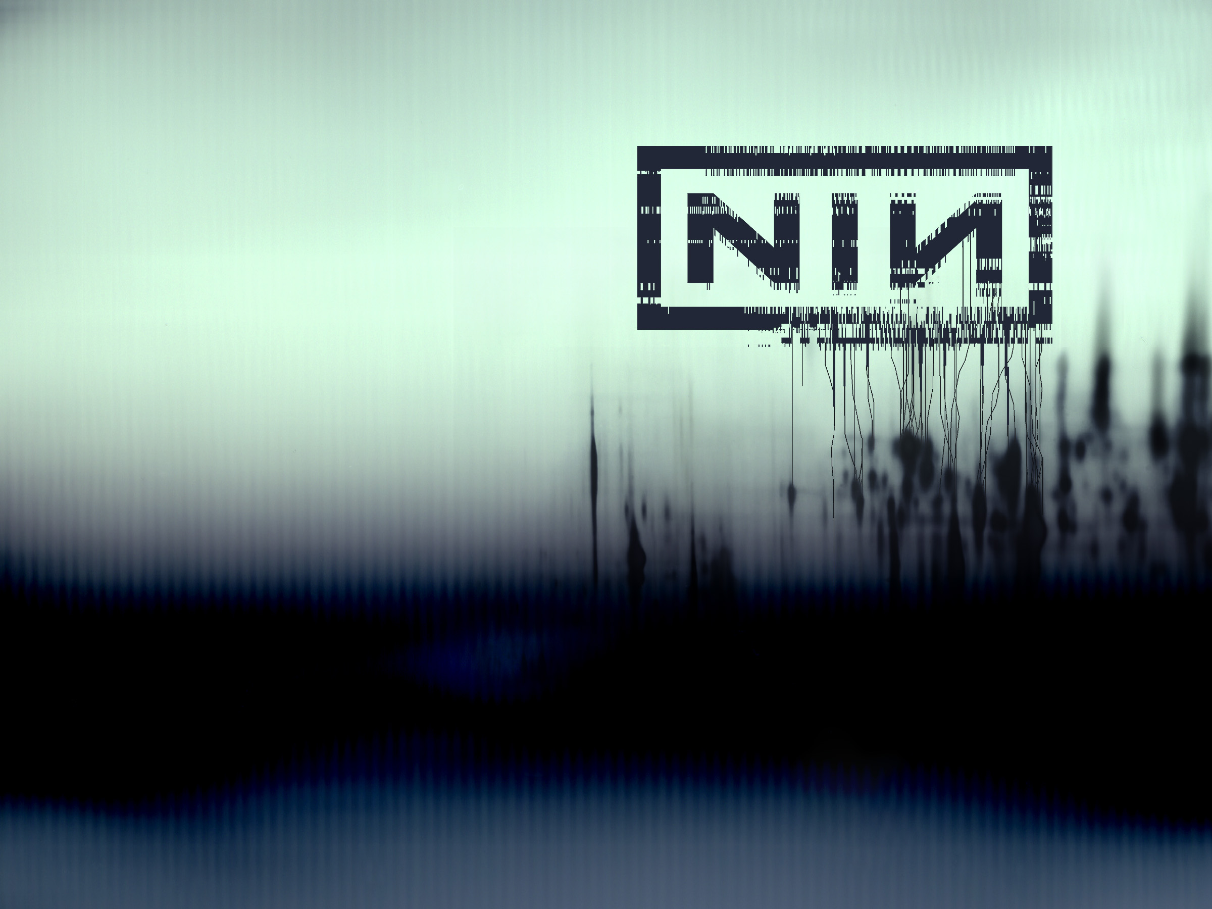 Nine Inch Nails, призраки - обои на рабочий стол