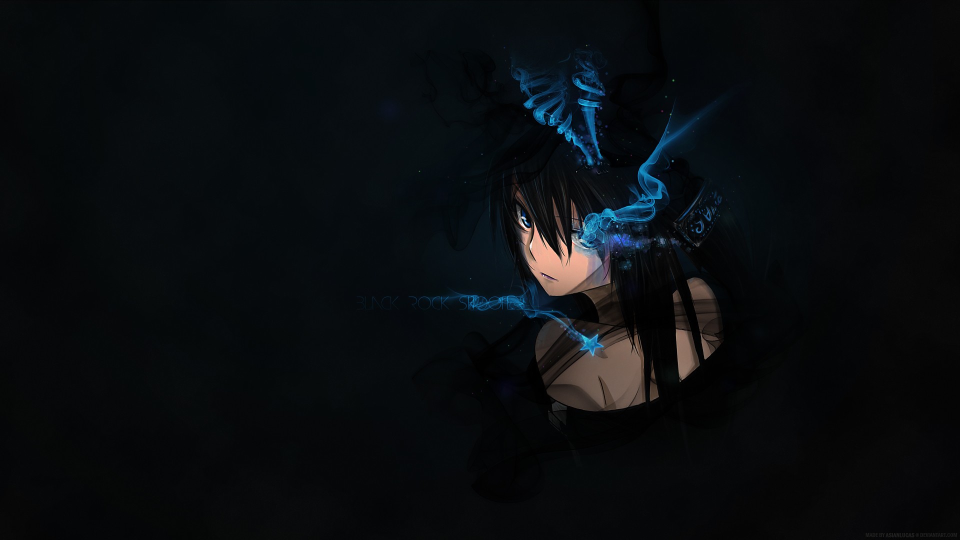 Black Rock Shooter, аниме, аниме девушки, лица - Просмотреть, изменить  размер и скачать HD обои / oboi7.com