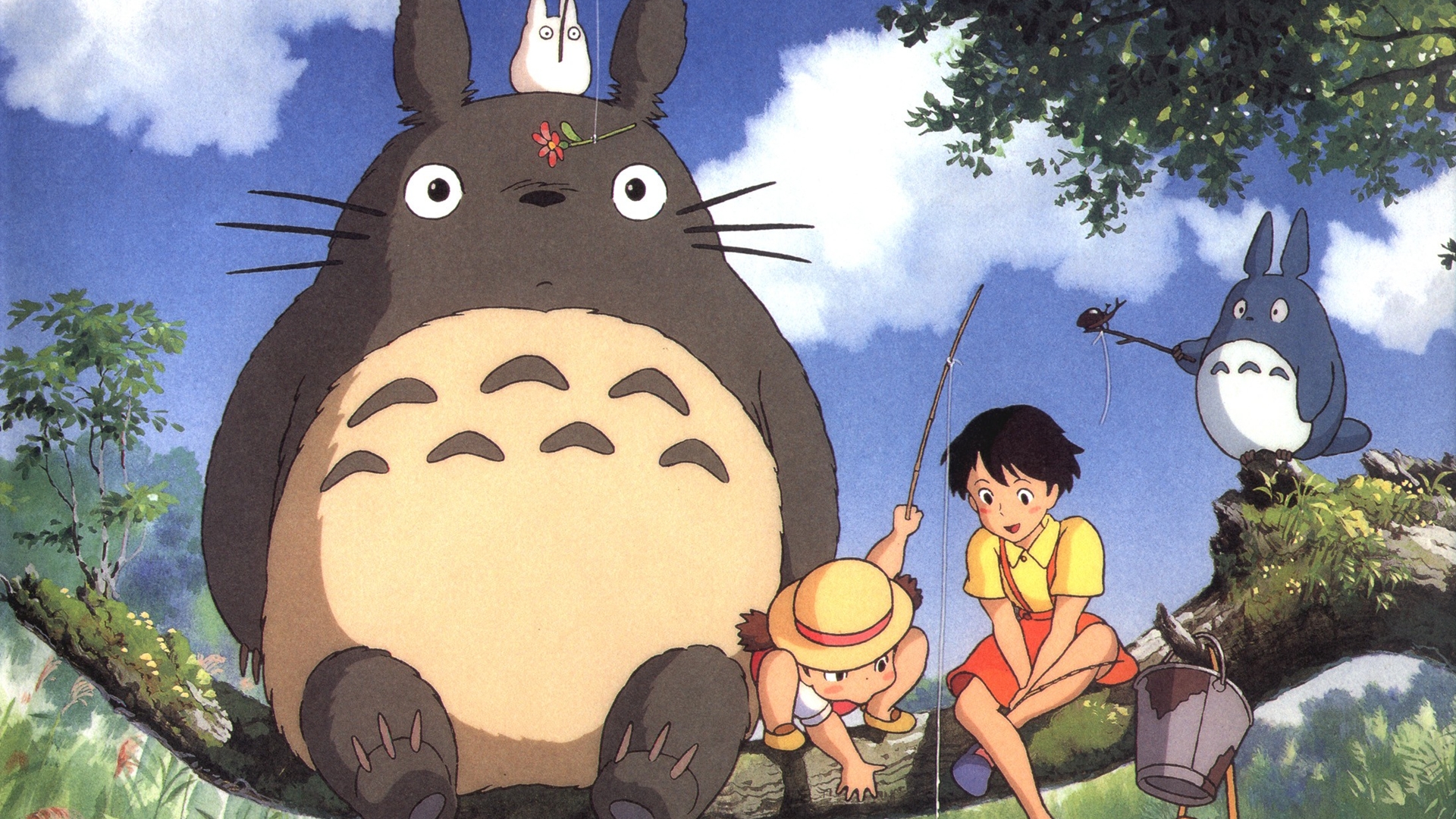 Хаяо Миядзаки, Мой сосед Тоторо, Studio Ghibli, аниме - Просмотреть,  изменить размер и скачать HD обои / oboi7.com