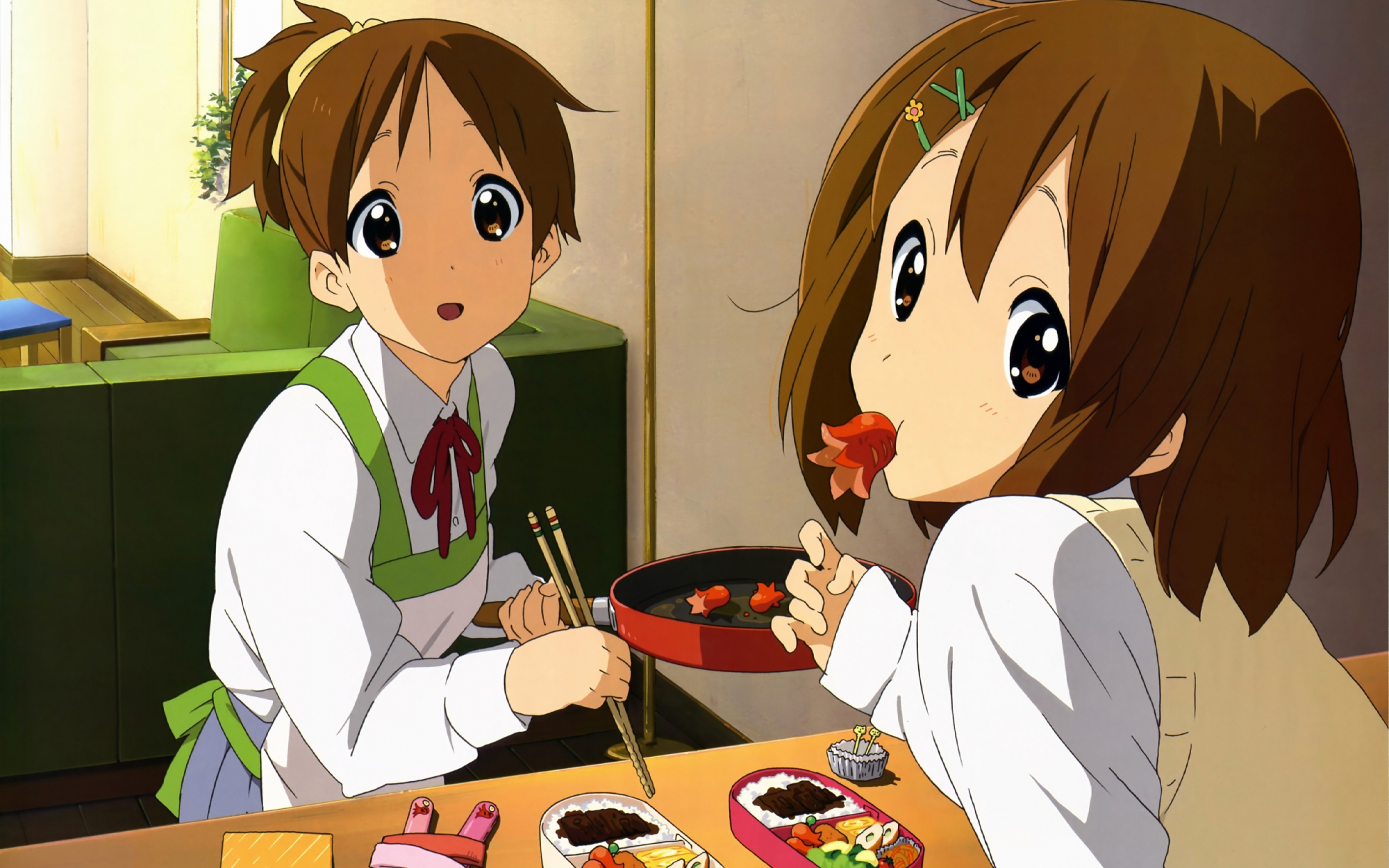 K-ON! (Кэйон!), Hirasawa Юи, аниме девушки, Hirasawa Ui - Просмотреть,  изменить размер и скачать HD обои / oboi7.com