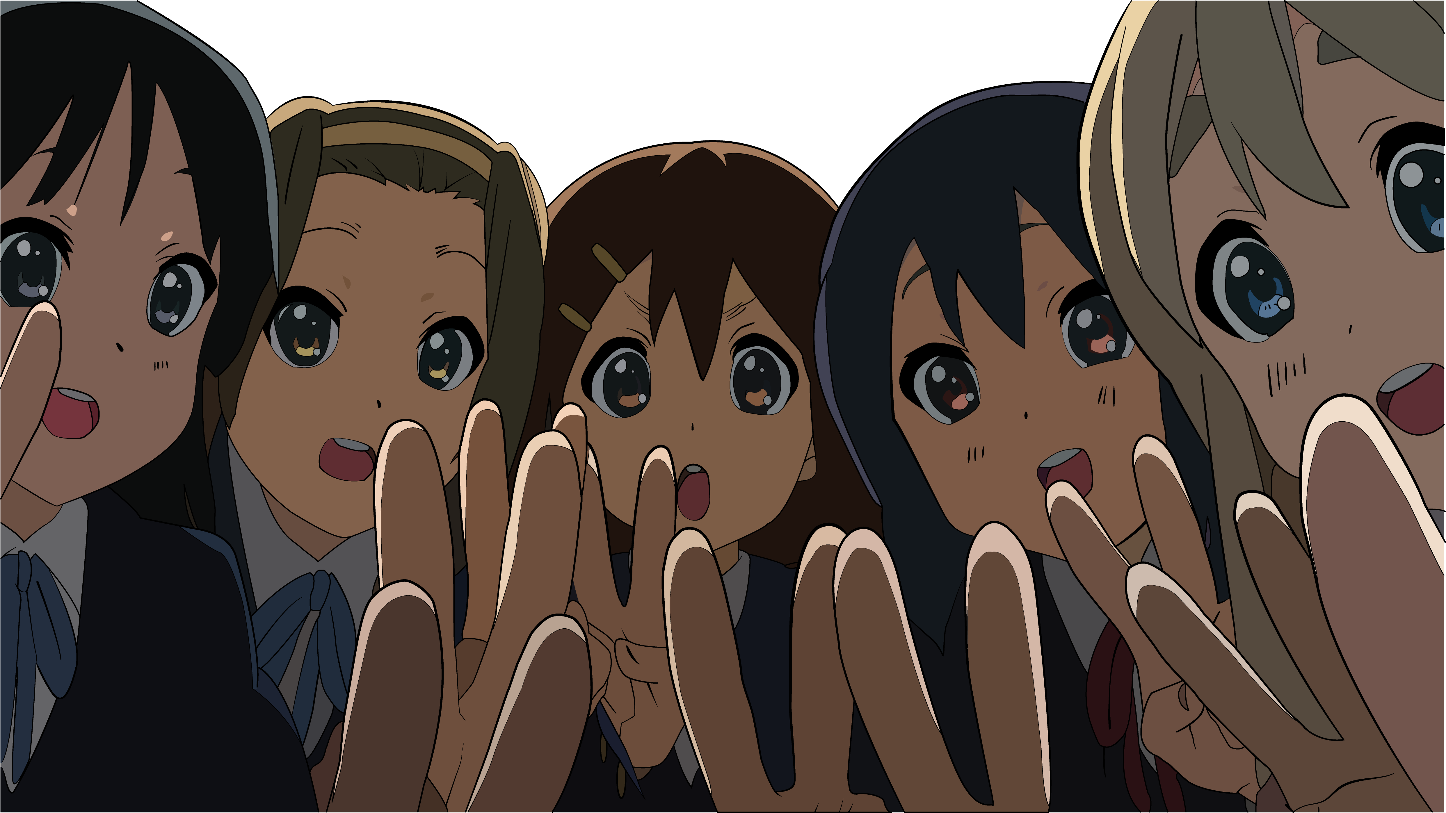 K-ON! (Кэйон!), прозрачный, аниме векторы - Просмотреть, изменить размер и  скачать HD обои / oboi7.com