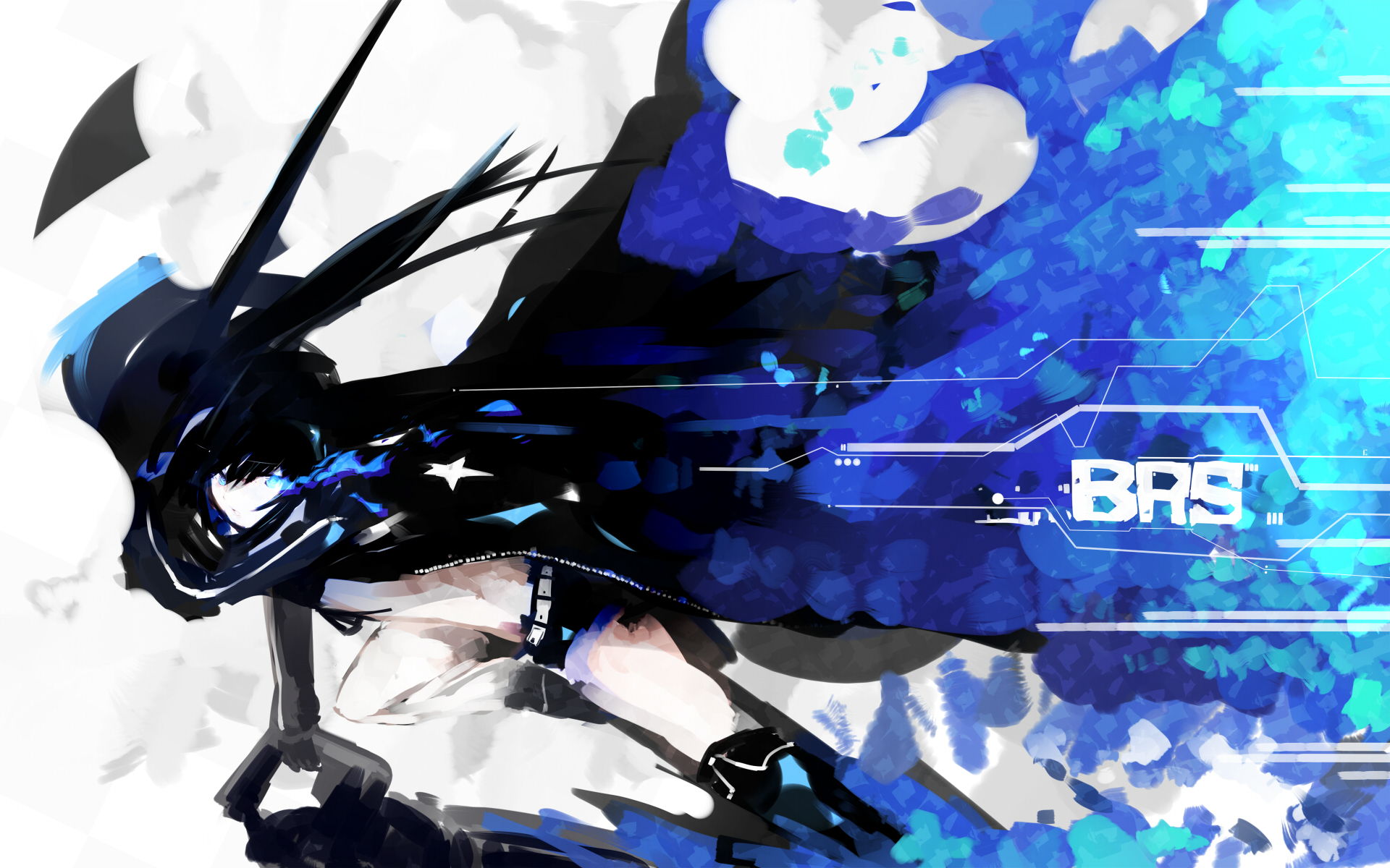 Black Rock Shooter, аниме девушки - Просмотреть, изменить размер и скачать  HD обои / oboi7.com