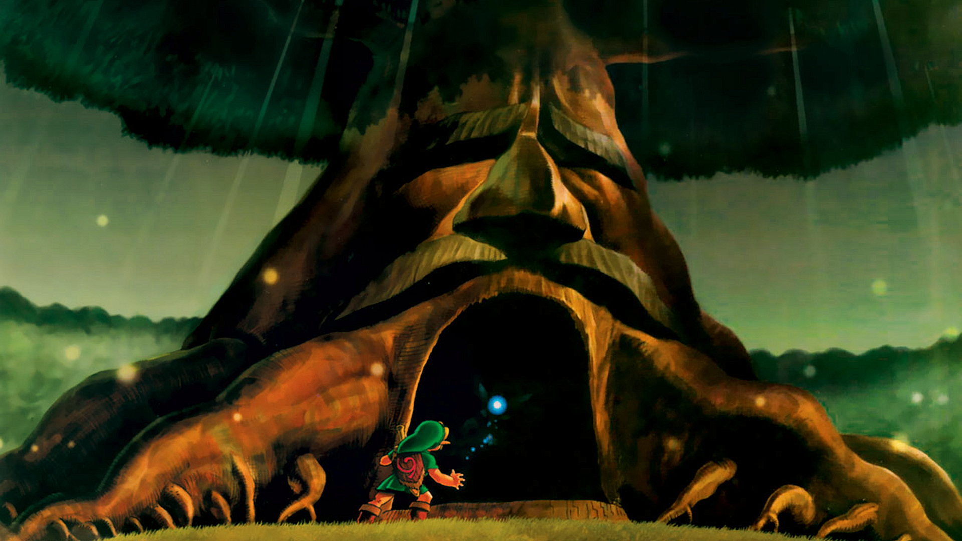 Легенда о Zelda, Deku дерево - обои на рабочий стол