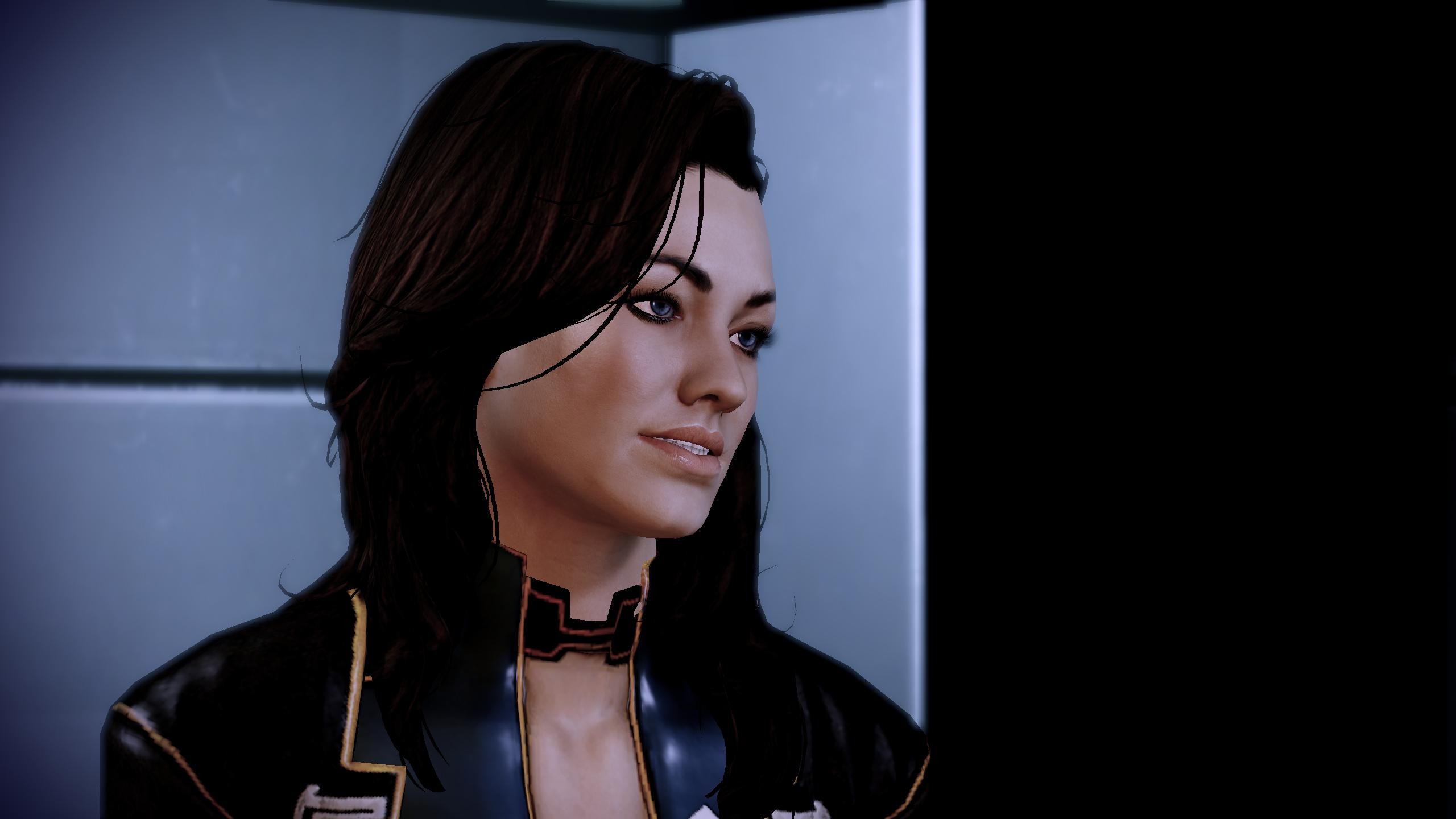 видеоигры, Mass Effect, скриншоты, Миранда Лоусон, BioWare, Масс Эффект 2 - обои на рабочий стол