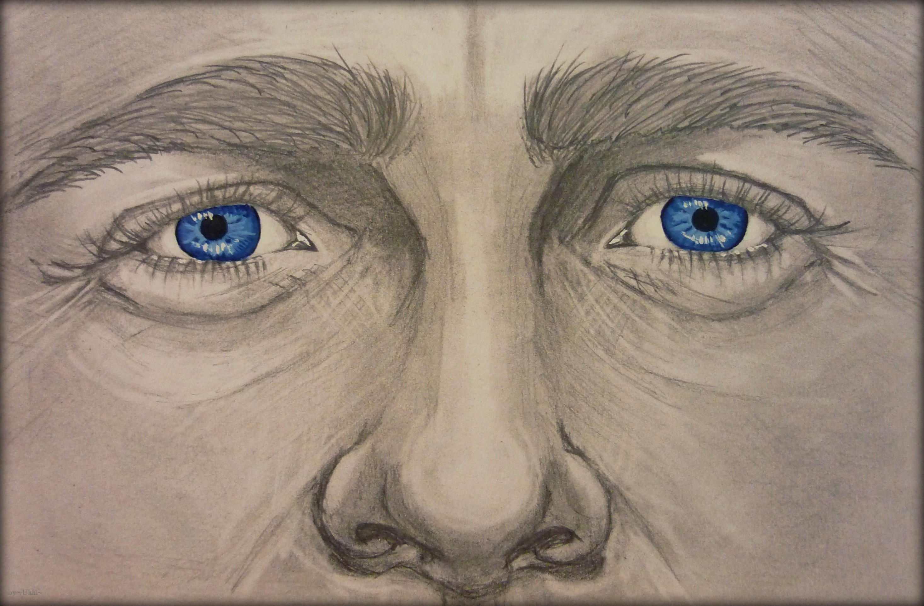 Глаз мужчины в живописи