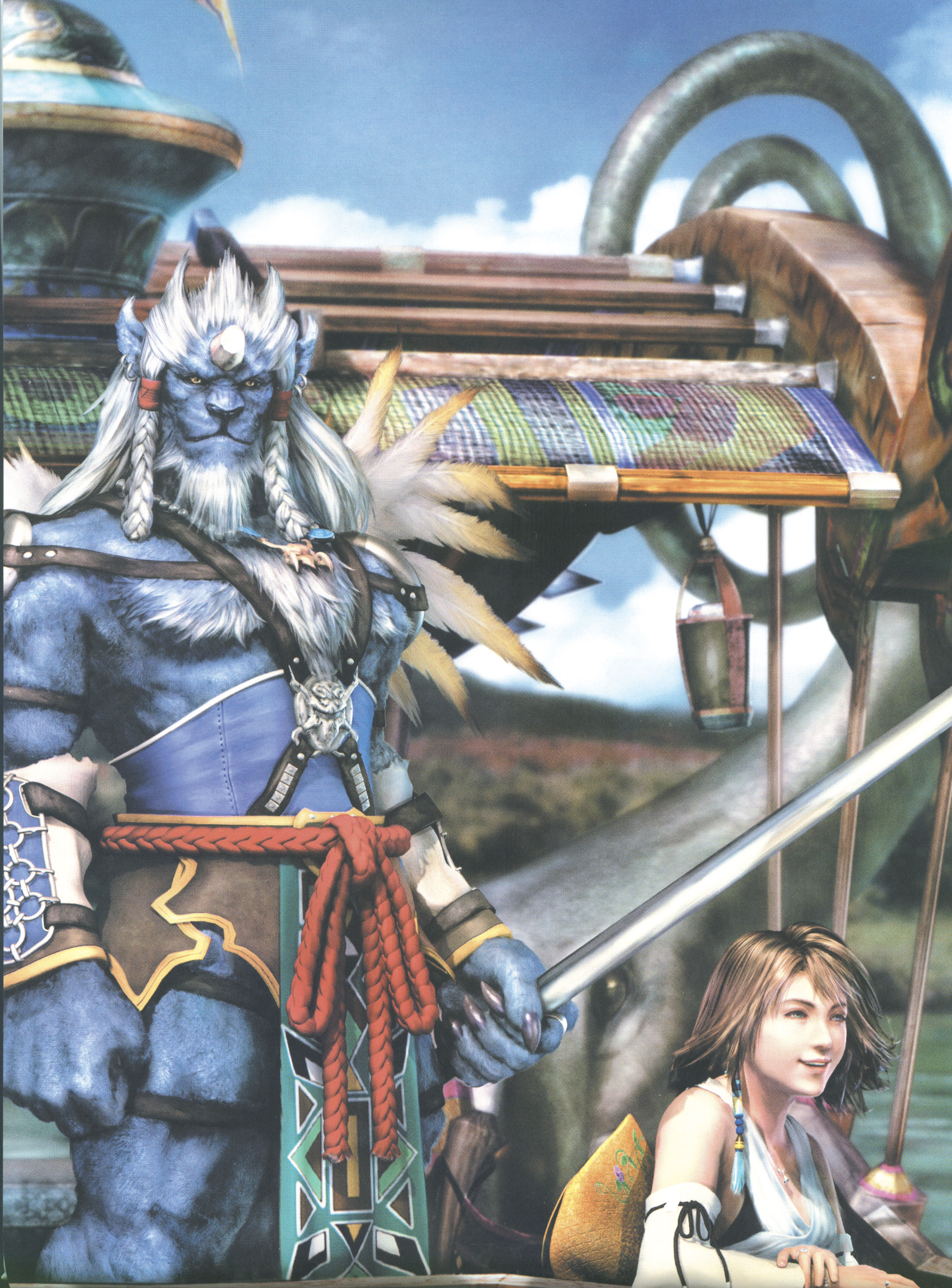 Final Fantasy, Юна, Phantom Lancer - обои на рабочий стол