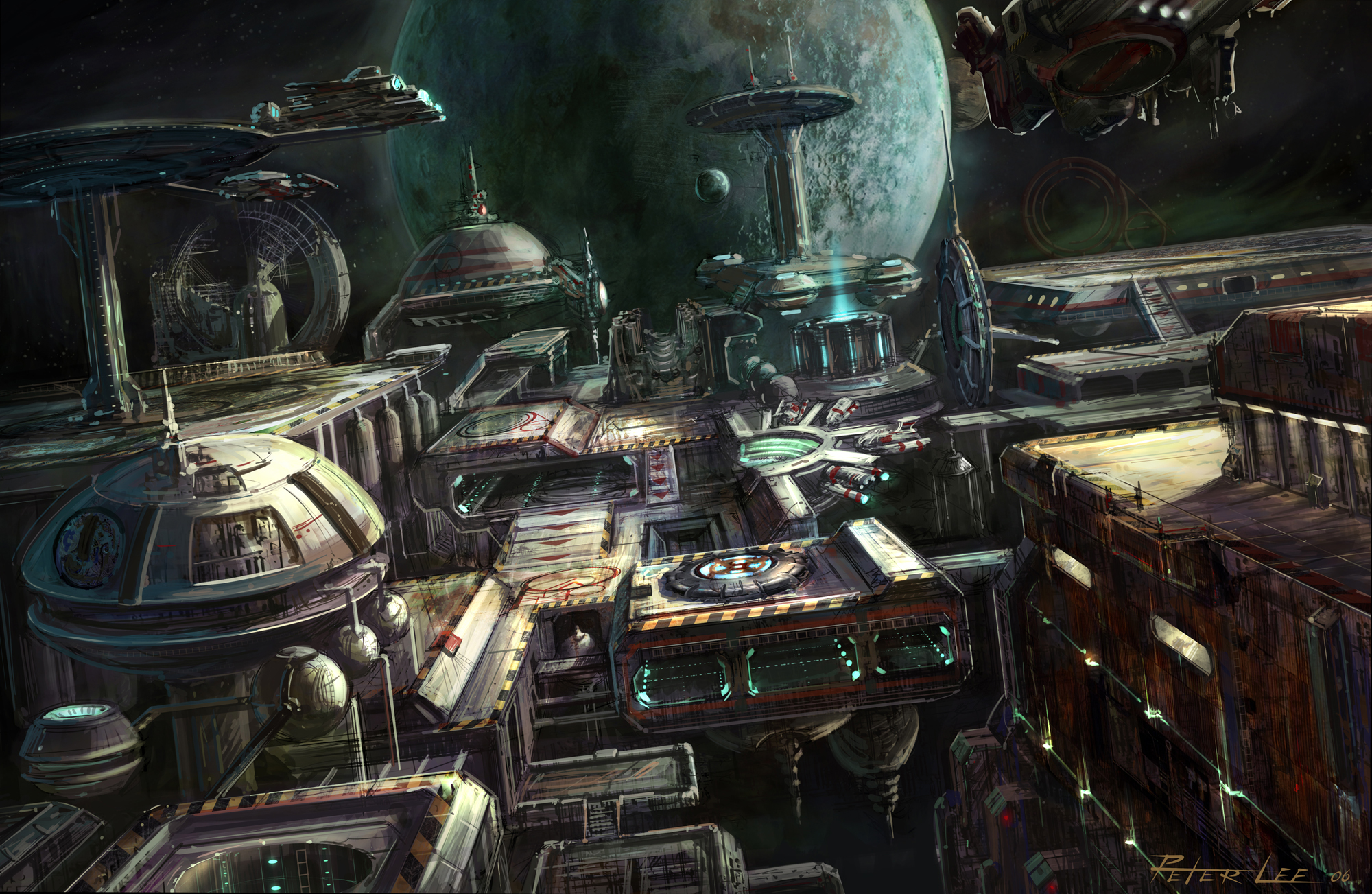 научная фантастика, StarCraft II - обои на рабочий стол