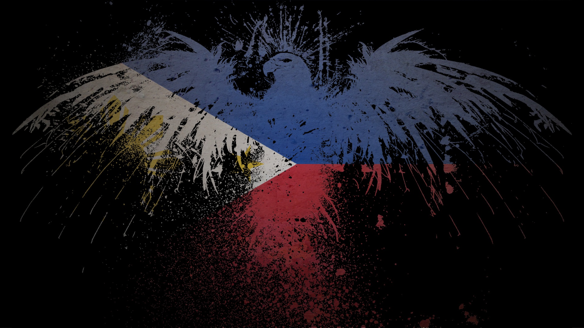 орлы, флаги, Филиппины - обои на рабочий стол
