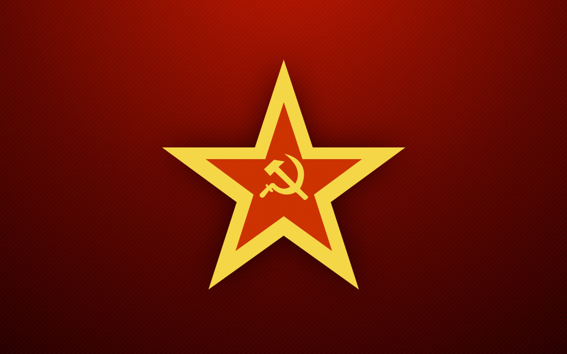 минималистичный, красный цвет, звезды, советский, красный фон - обои на рабочий стол