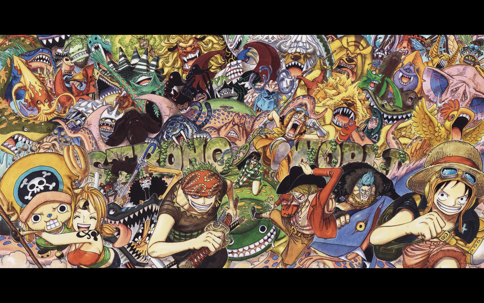One Piece ( аниме ), Roronoa Зоро, прерыватель, Обезьяна D Луффи, Нами ( One Piece ) - обои на рабочий стол
