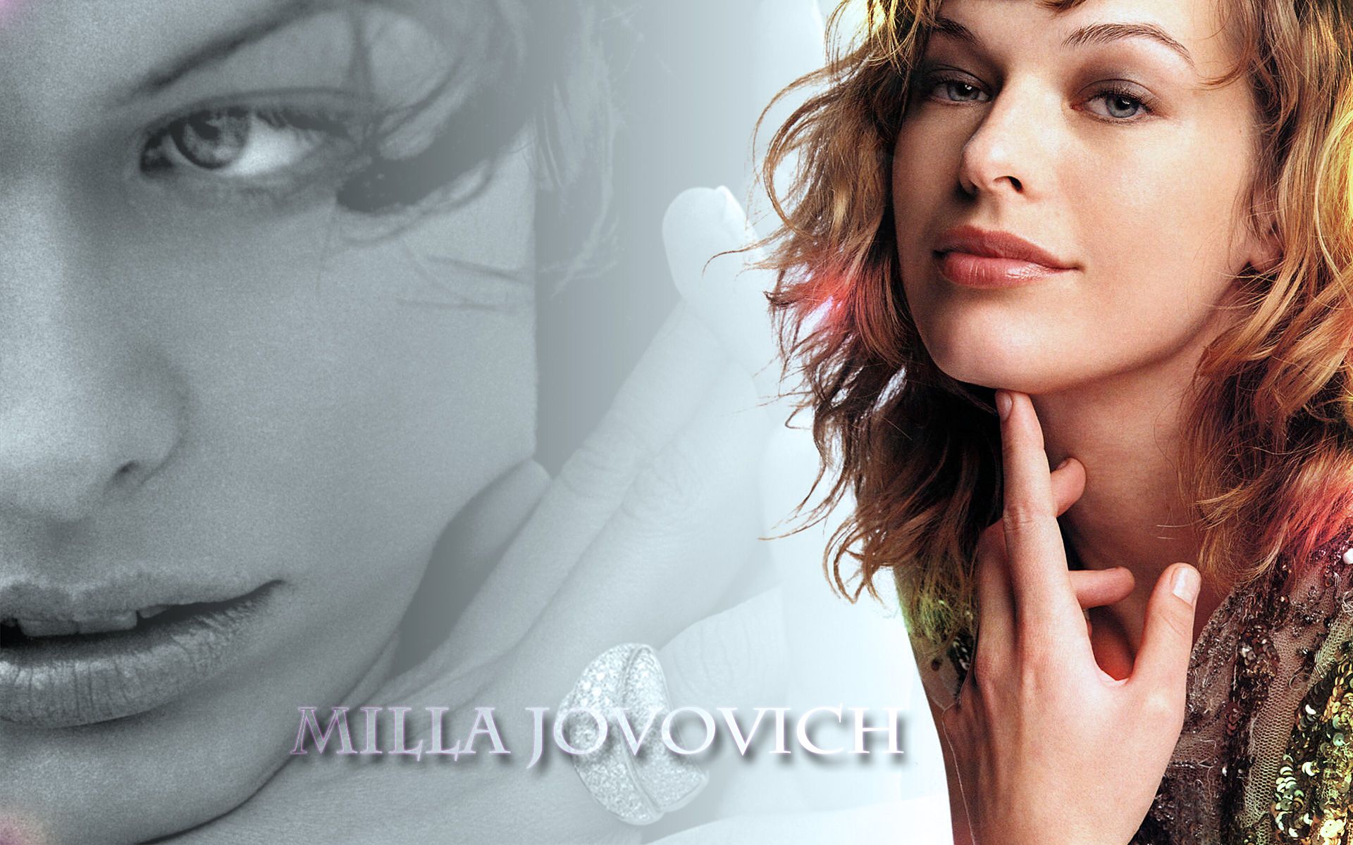 актрисы, Милла Йовович - обои на рабочий стол