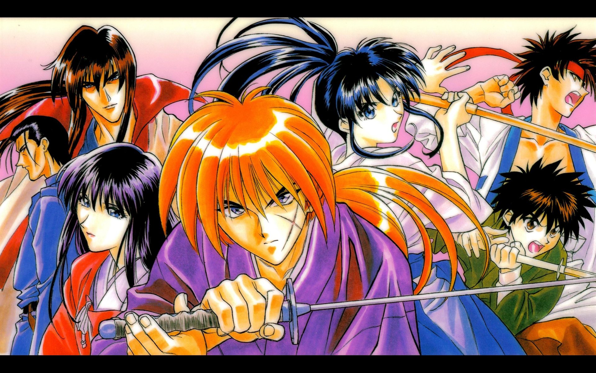 Rurouni Kenshin, аниме, Himura Kenshin - обои на рабочий стол