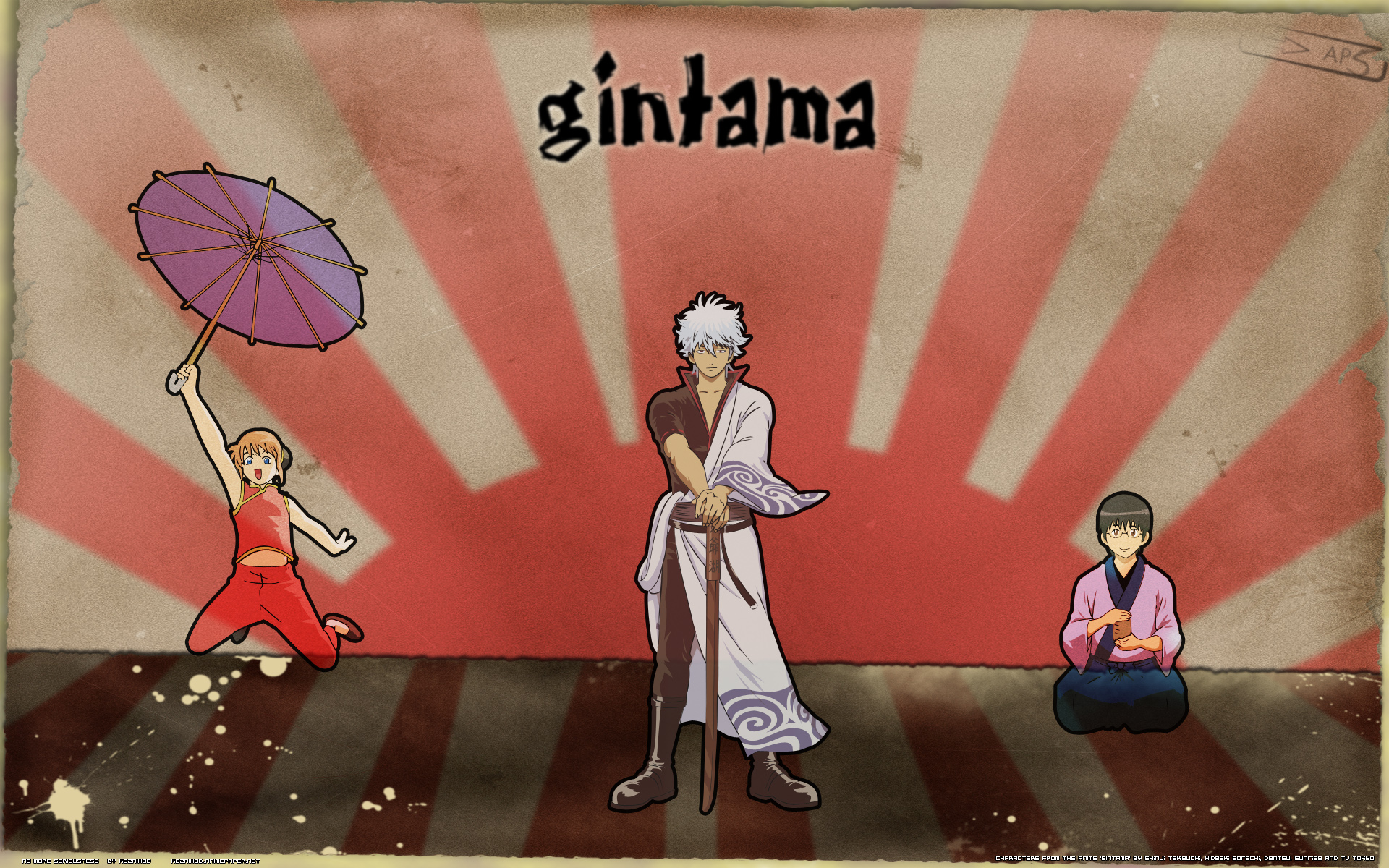 Gintama - обои на рабочий стол