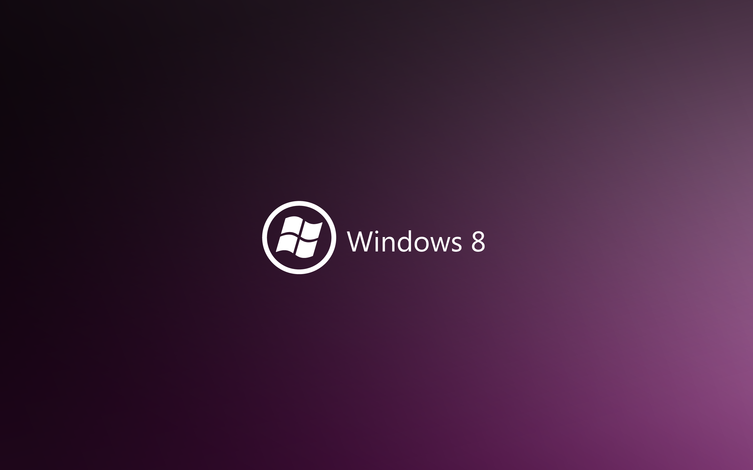 минималистичный, фиолетовый, DeviantART, Windows 8 - обои на рабочий стол