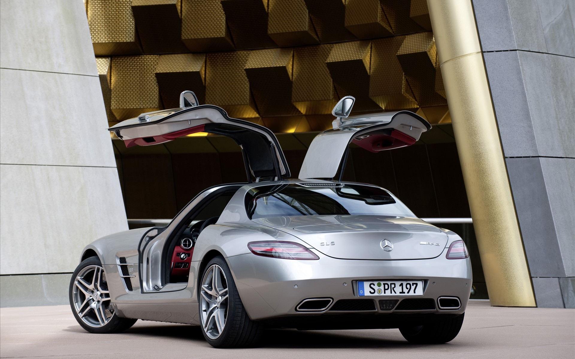 автомобили, транспортные средства, Mercedes- Benz SLS AMG E-Cell - обои на рабочий стол