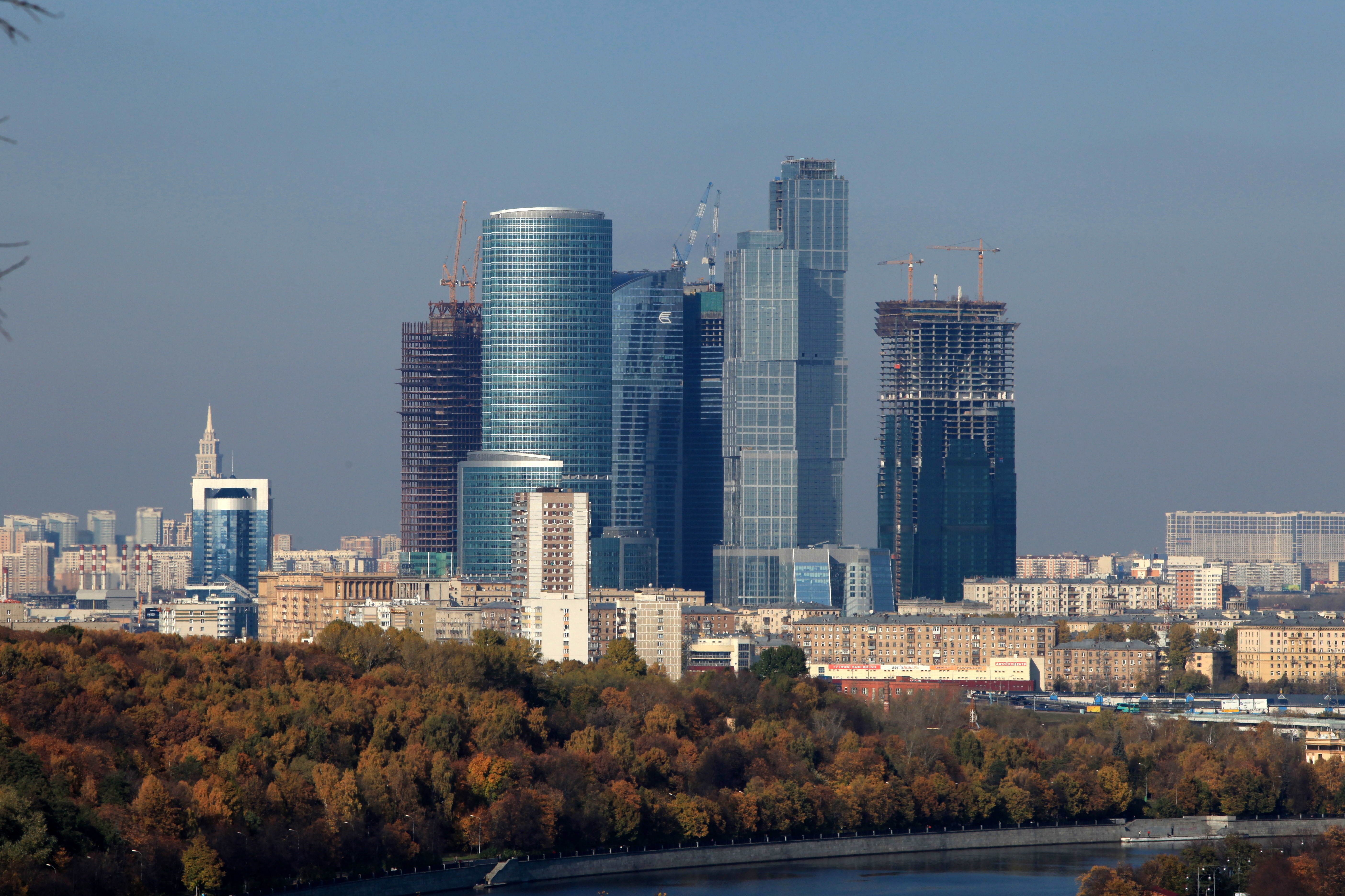 Россия, города, Москва, города - обои на рабочий стол