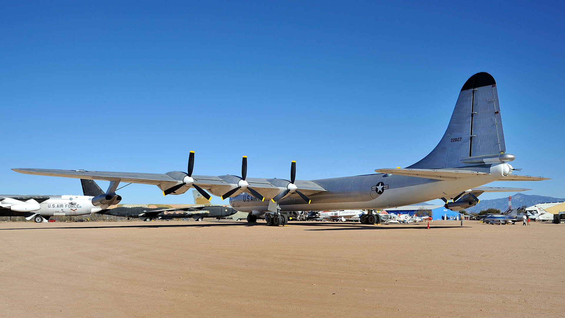 самолет, бомбардировщик, B- 36 Миротворец, Convair, SAC, Команда стратегической авиации - обои на рабочий стол