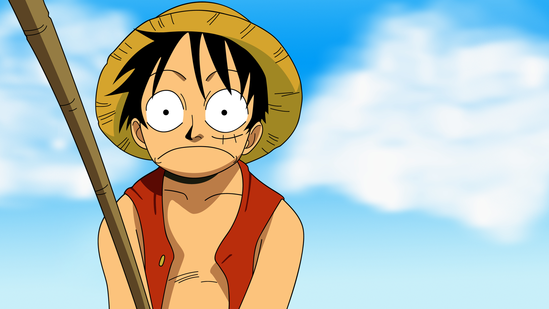 One Piece ( аниме ), соломенная шляпа, Обезьяна D Луффи - обои на рабочий стол