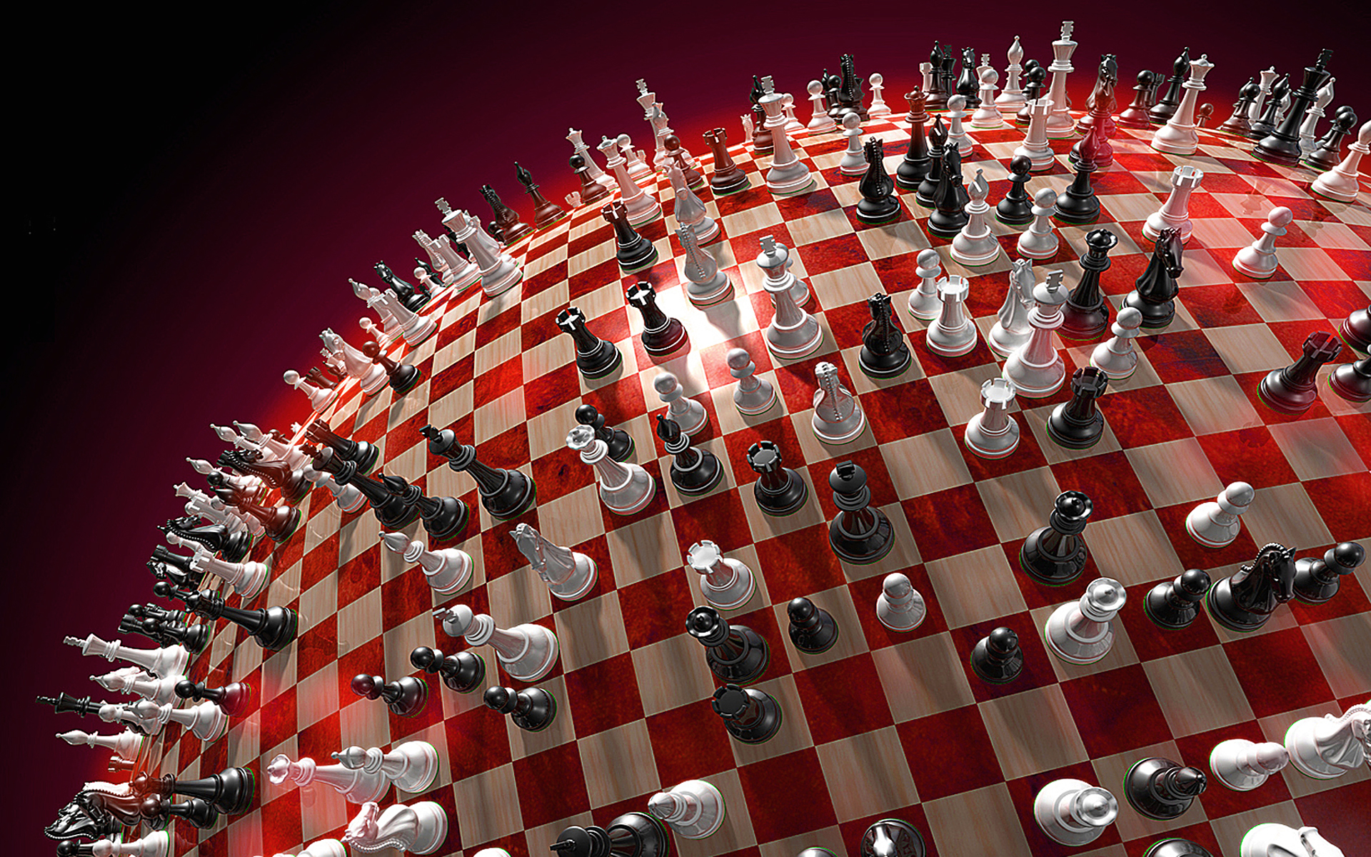 абстракции, шахматы, настольные игры, сферы - обои на рабочий стол