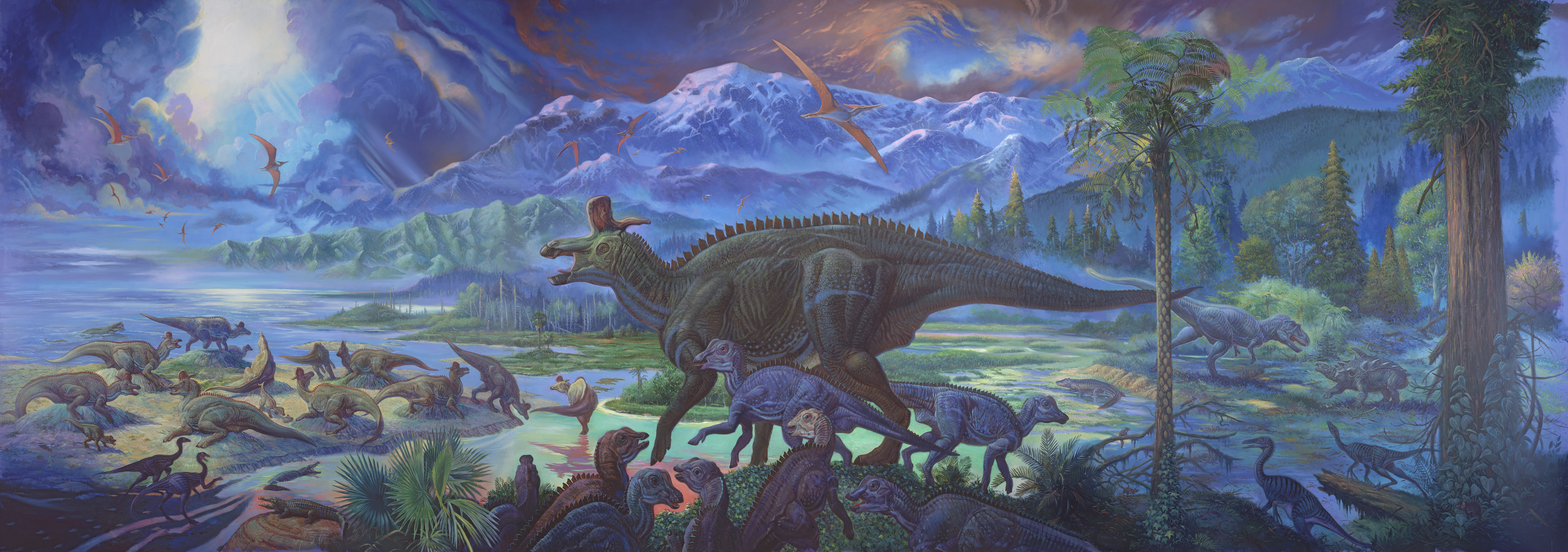 динозавры, древний, доисторический - обои на рабочий стол