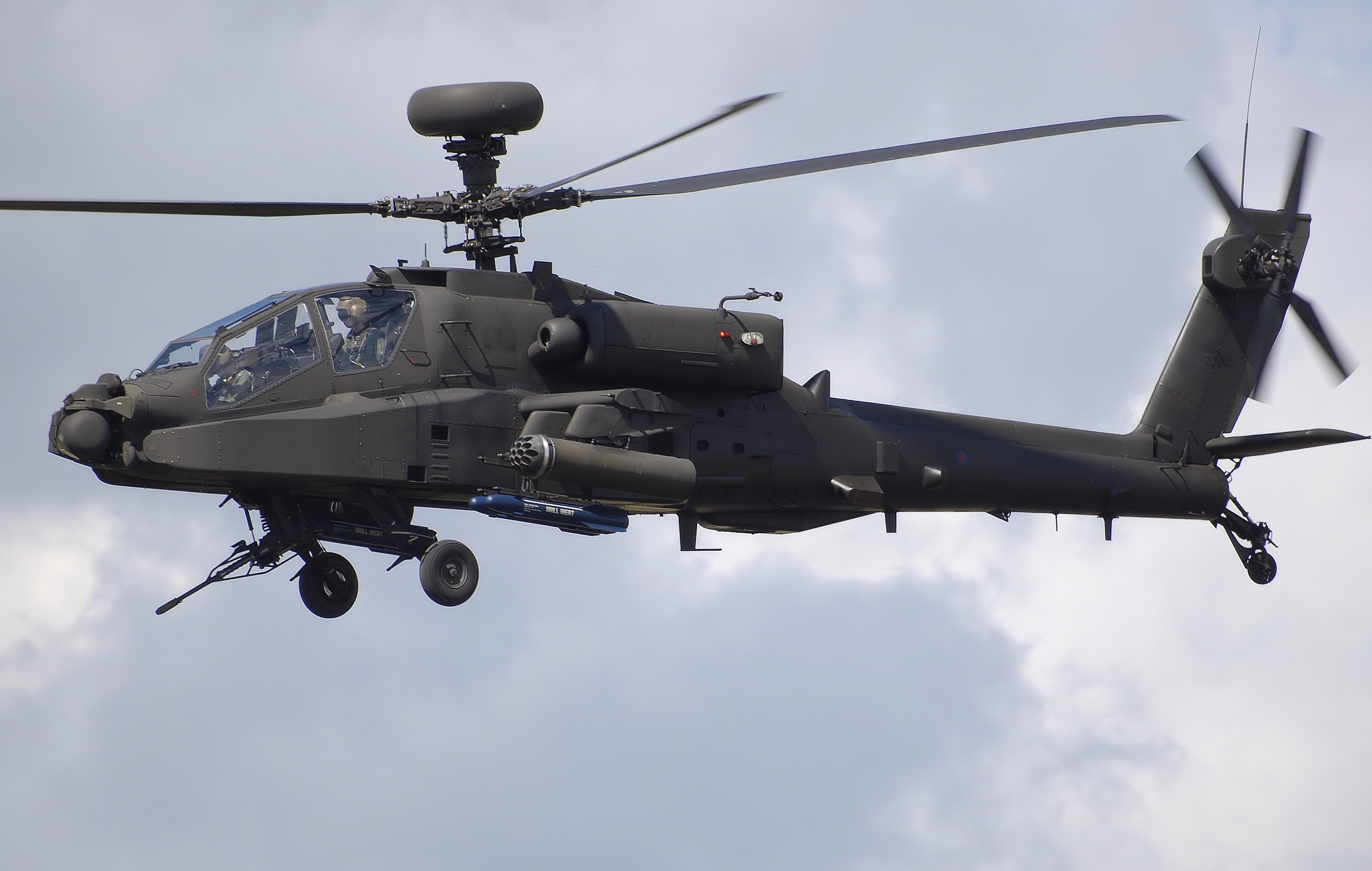 Apache, вертолеты, большой лук, транспортные средства, AH-64 Apache - обои на рабочий стол