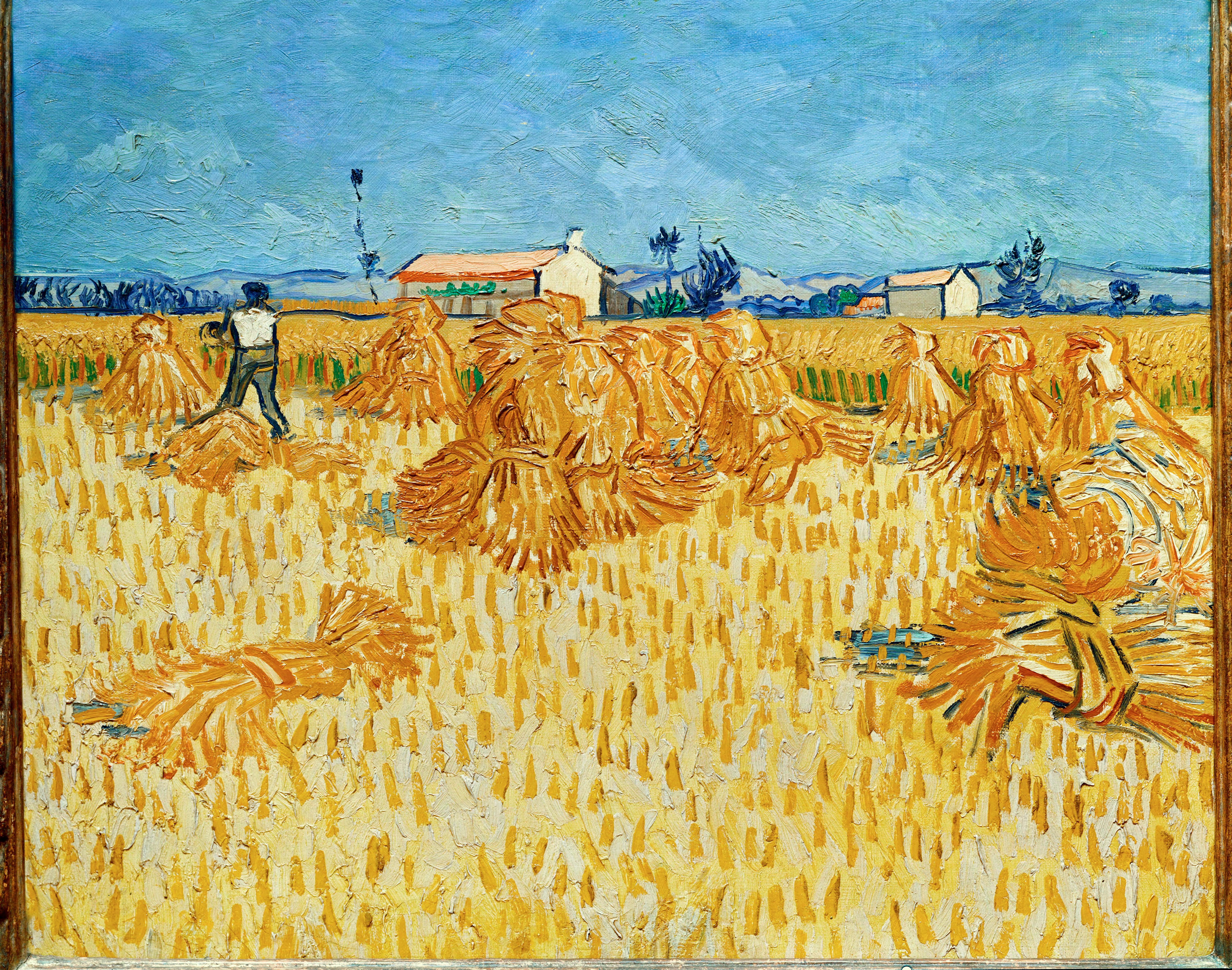 Ван Гог сбор урожая в Провансе