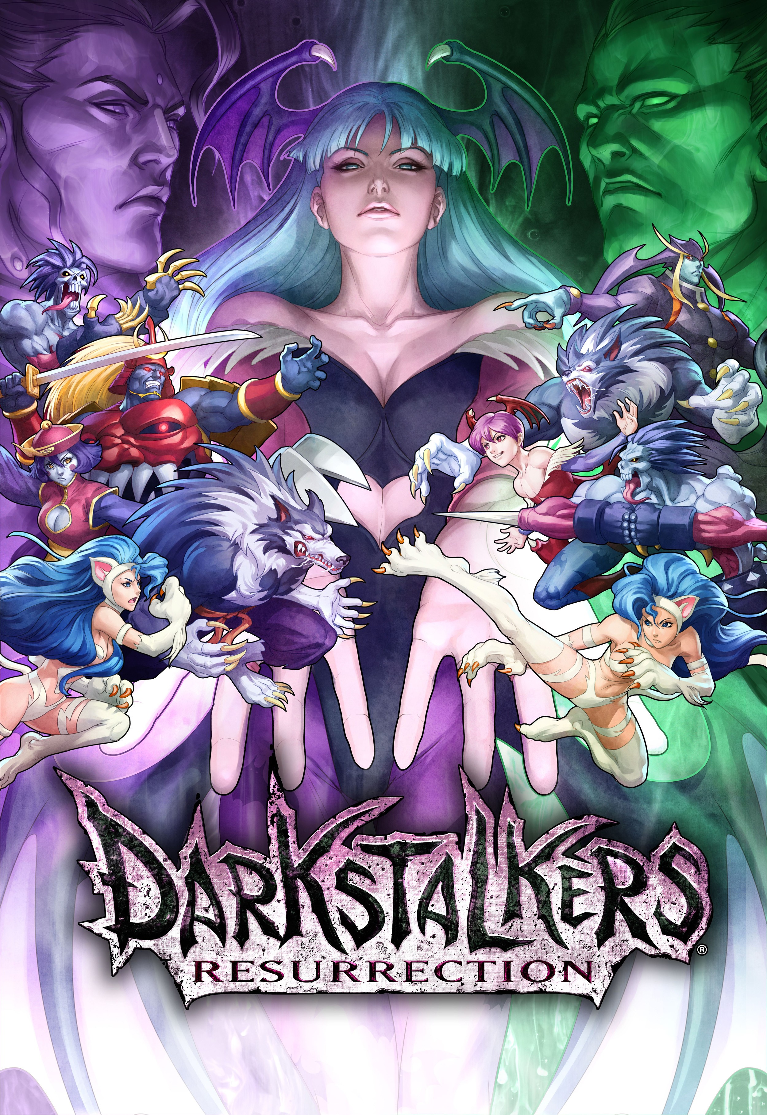 Darkstalkers, видеоигры, Морриган Aensland, Лилит Aensland, Felicia ( Darkstalkers ) - обои на рабочий стол