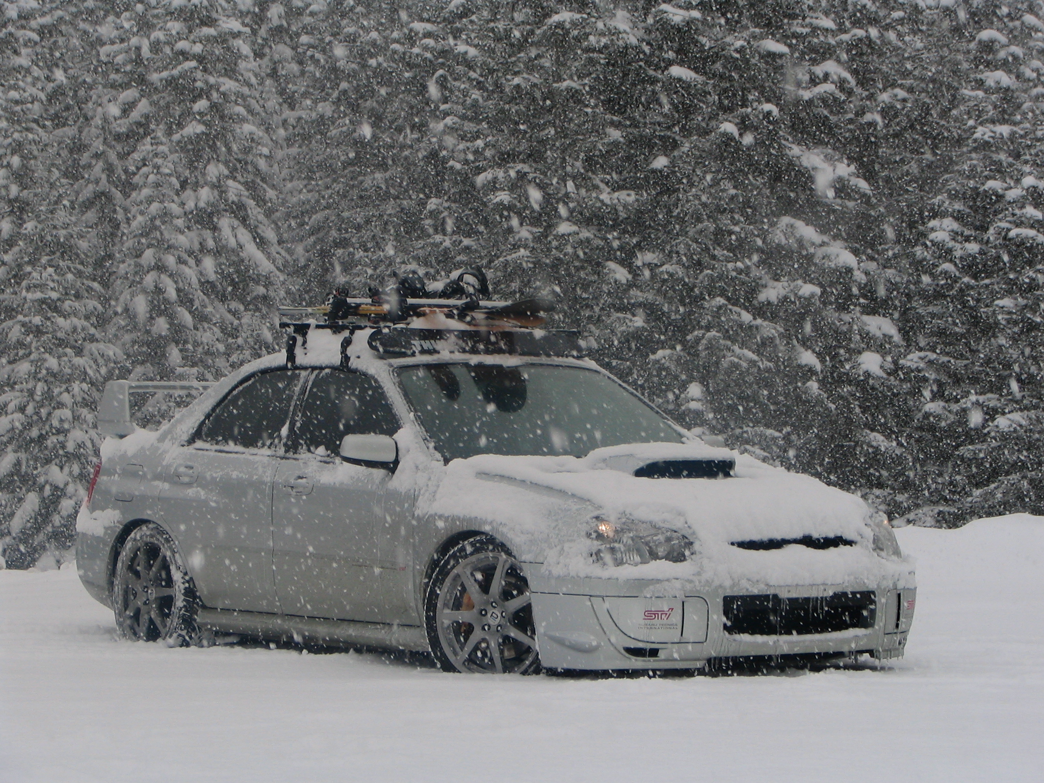 Subaru Impreza WRX STI Snow