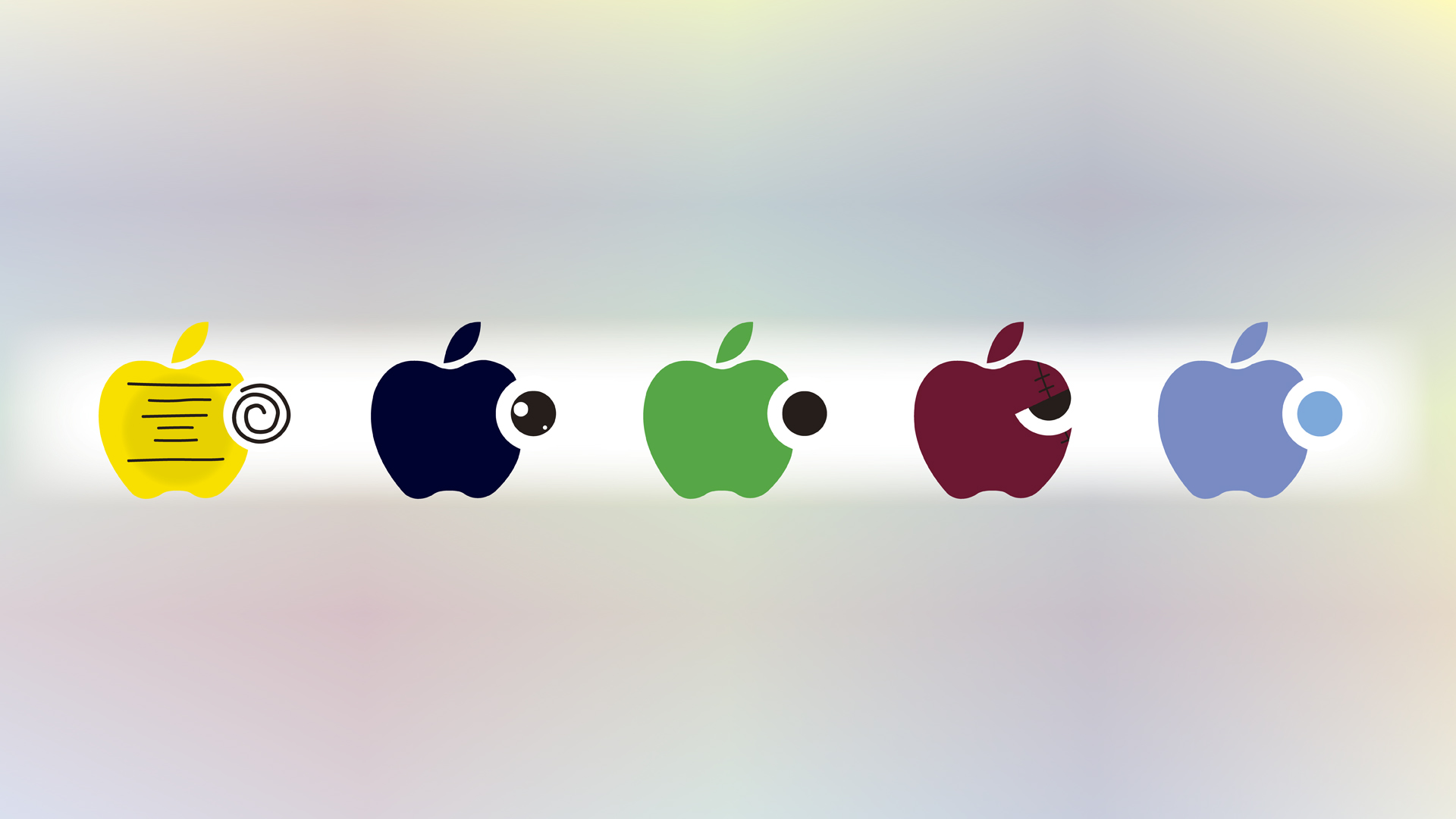 Эппл (Apple), смешное, Keroro Gunso - обои на рабочий стол