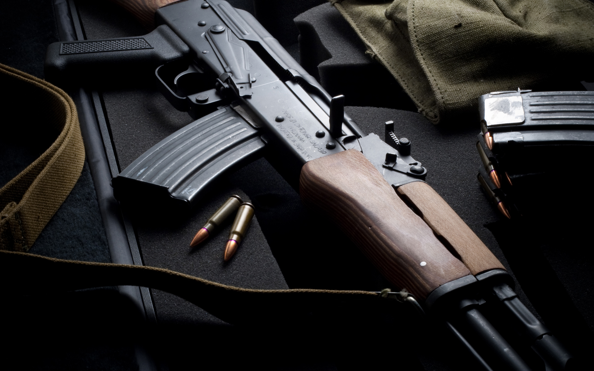 пистолеты, оружие, боеприпасы, Автомат Калашникова, АК- 47, автоматическое оружие, 7, 62x39mm - обои на рабочий стол