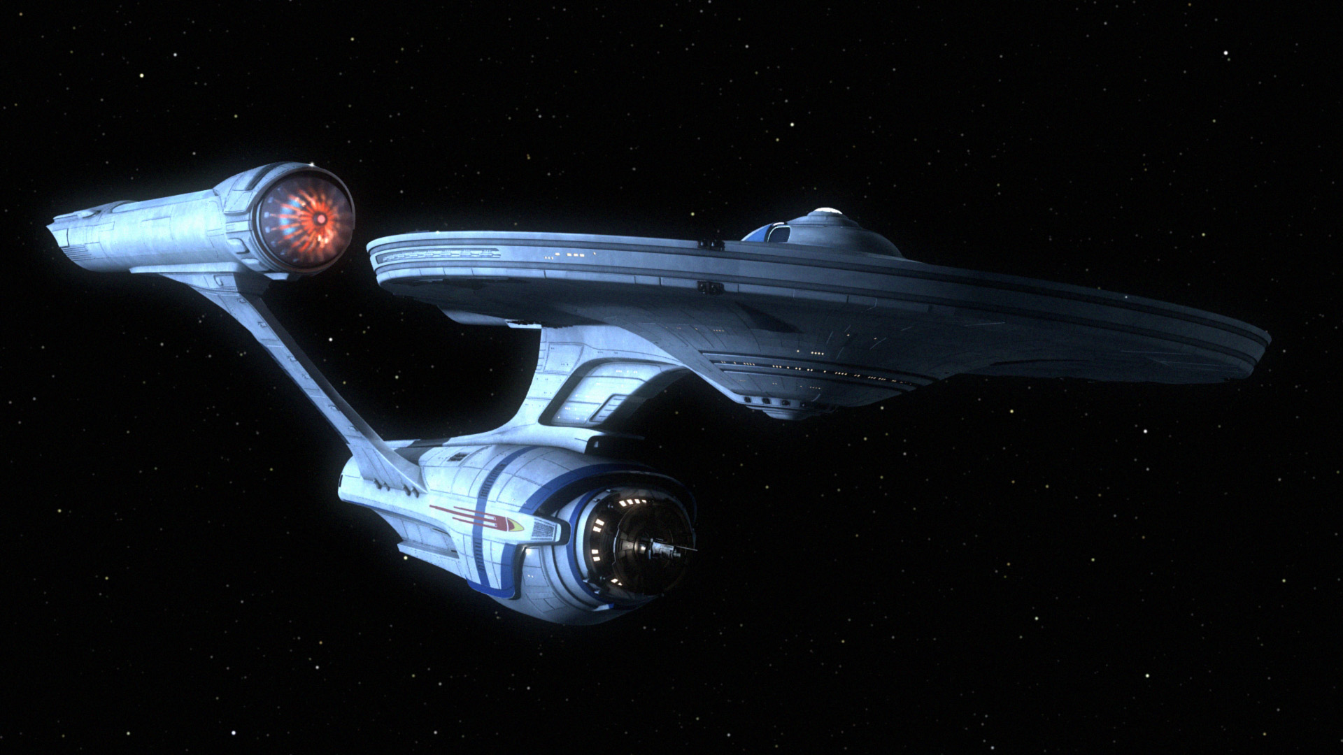 звездный путь, космические корабли, USS Enterprise - обои на рабочий стол