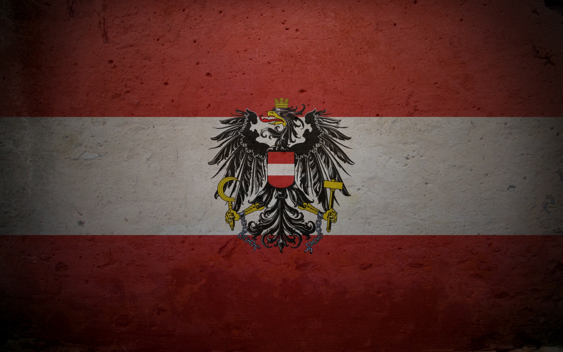 Австрия, флаги - обои на рабочий стол