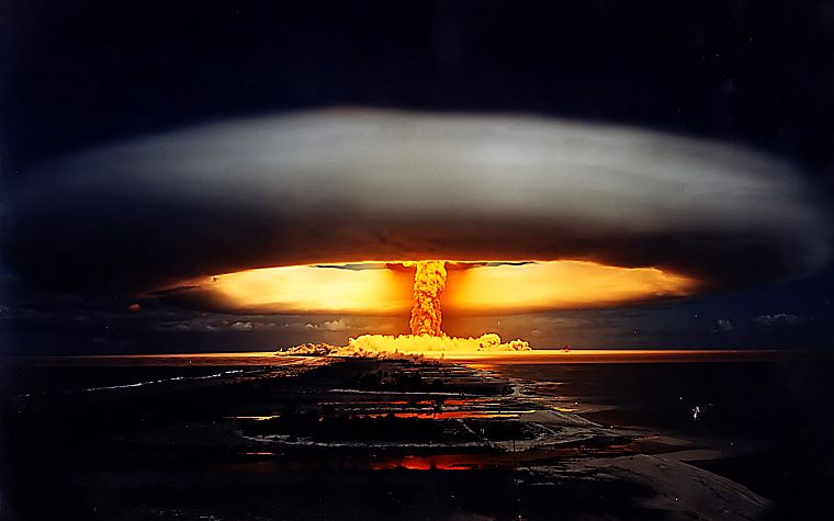 ядерные взрывы - обои на рабочий стол