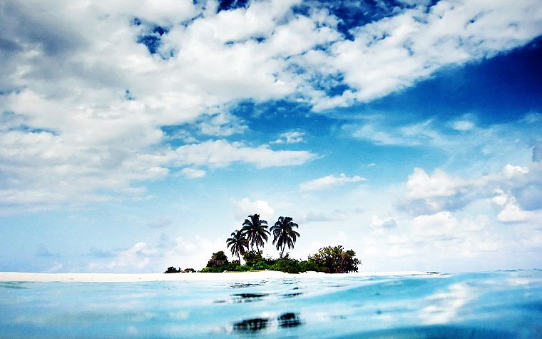 океан, рай, острова - обои на рабочий стол