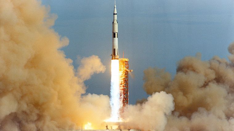 Сатурн 5 ракета-носитель - обои на рабочий стол