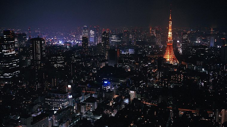 Токио, горизонты - обои на рабочий стол