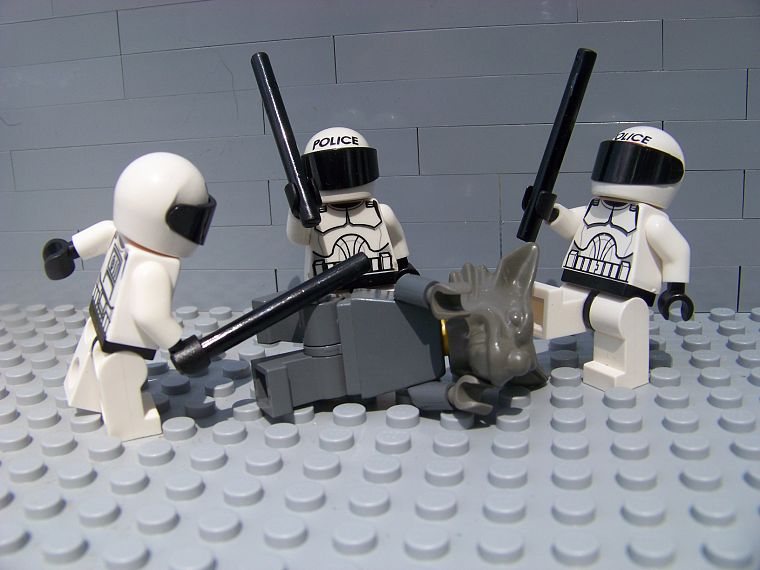 полиция, Лего - обои на рабочий стол