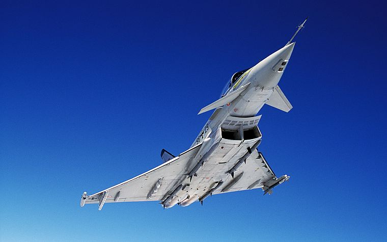 Eurofighter, тайфун, самолеты - обои на рабочий стол