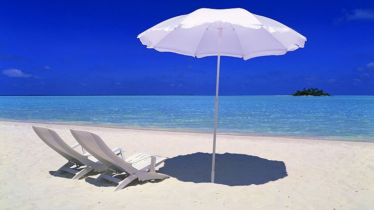 Мальдивские о-ва, море, пляжи - обои на рабочий стол