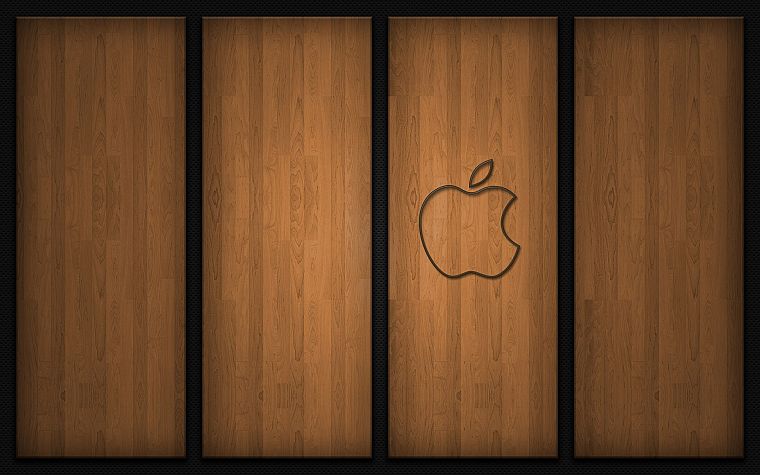 дерево, Эппл (Apple), логотипы - обои на рабочий стол