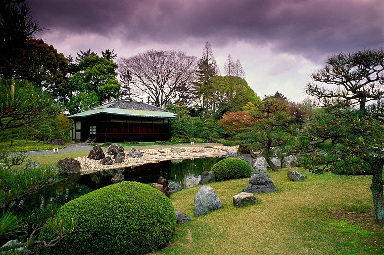 японские сады - обои на рабочий стол