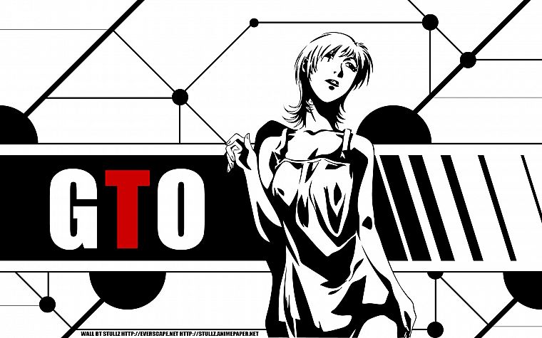 черно-белое изображение, Крутой учитель Онидзука, аниме, выборочная раскраска - обои на рабочий стол