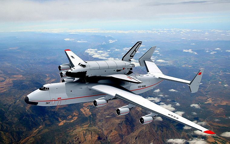 самолет, советский, космический челнок, транспортные средства, Антонов Ан- 225, Буран трансфер - обои на рабочий стол